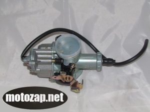 Карбюратор мотоцикл CG/CB 200/250куб PZ30 із прискорювачем під подвійний трос