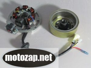 Генератор магнето з статором скутер YAMAHA JOG 50куб