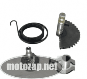 Півмісяць з храповиком комплект скутер GY6 4Т 50куб L-57mm з втулкою з пружиною