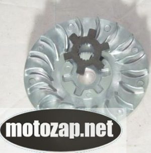 Щока (крильчатка) варіатора скутер YAMAHA JOG 50куб 3kj з пластиною