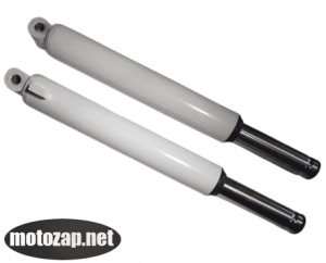 Амортизатор передній скутер DIO барабан к-кт 2 шт (пір'я вилки)