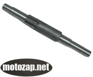 Вал рухомого редуктора заднього L-330 мм Мототрактор (нового типу на 2 підшипники)