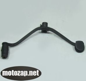 Ніжка перемикання передач подвійна мотоцикл Alpha Delta Active (хром)