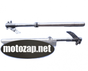 Амортизатор передній мотоцикл 250 товсті + амортизатор з траверзою к-кт 2 шт