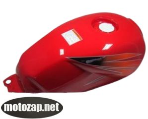 Бак паливний мотоцикл Viper ZS125J (кругла кришка) Червоний