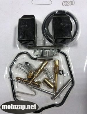 Ремкомплект карбюратора PZ30 мотоцикл CG/CB 200куб з поплавком