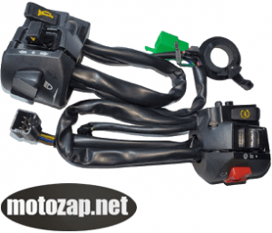 Перемикачі (блоки) руля к-кт 2 шт мотоцикл LIFAN LF150-2E