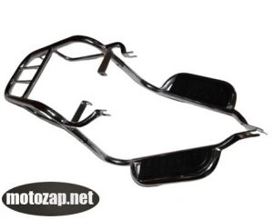 Багажник з задніми підніжками Л+П Alpha Active нікель