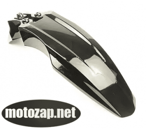 Пластик Ендуро крило переднє кріплення 3 дірки чорне VIPER