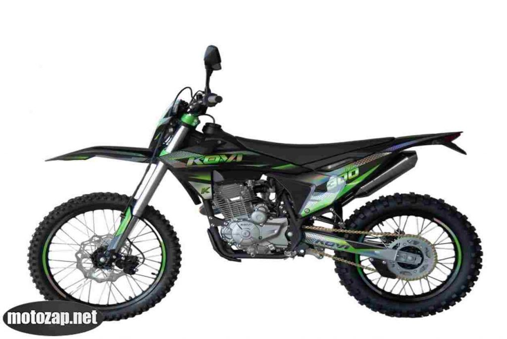 4.Мотоцикл Кросовий KOVI JNC 300 21/18-колеса шип.