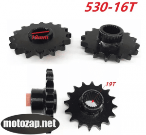 Зірочка передня Квадроцикл KXD012 530*16 (10 колесо)