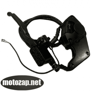 Гальмо переднє в зборі: машинка верхня з супортом з шлангом електроскутер EkoKAYA YB2000DT-41