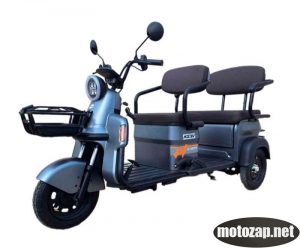 5.Електроскутер трьохколісний VEGA HELP 650 3 місця навантаження 200кг розмір 2300*900*1170mm