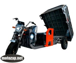 5.Електротрицикл вантажний 1500W CARGO 18, 72V 58Ah. грузопідйомність 1000кг, розміри 3325*1370*1395