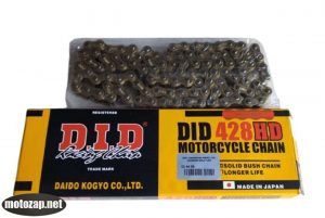 Цеп SUPER (усилена/золота) 428Н*104 Японія