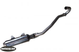 Глушник з коліном (нержавійка) мотоцикли ЕНДУРО KAYA 612