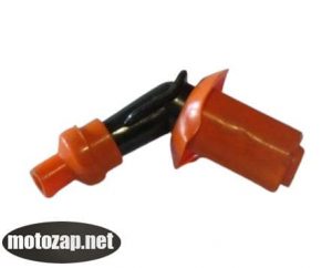 Насвічник 45° силікон (люлька) скутер GY6 4Т