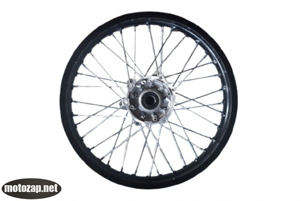 Диск заднього колеса 18 спиця алюмінієвий ЕНДУРО KAYA 612 18*2,15 (6 болт кріплення зірочки, чорний)