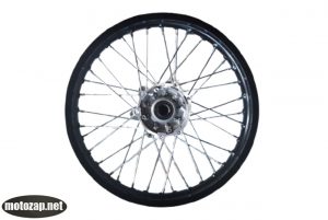 Диск заднього колеса 18 спиця алюмінієвий ЕНДУРО KAYA 612 18*2,15 (6 болт кріплення зірочки, чорний)