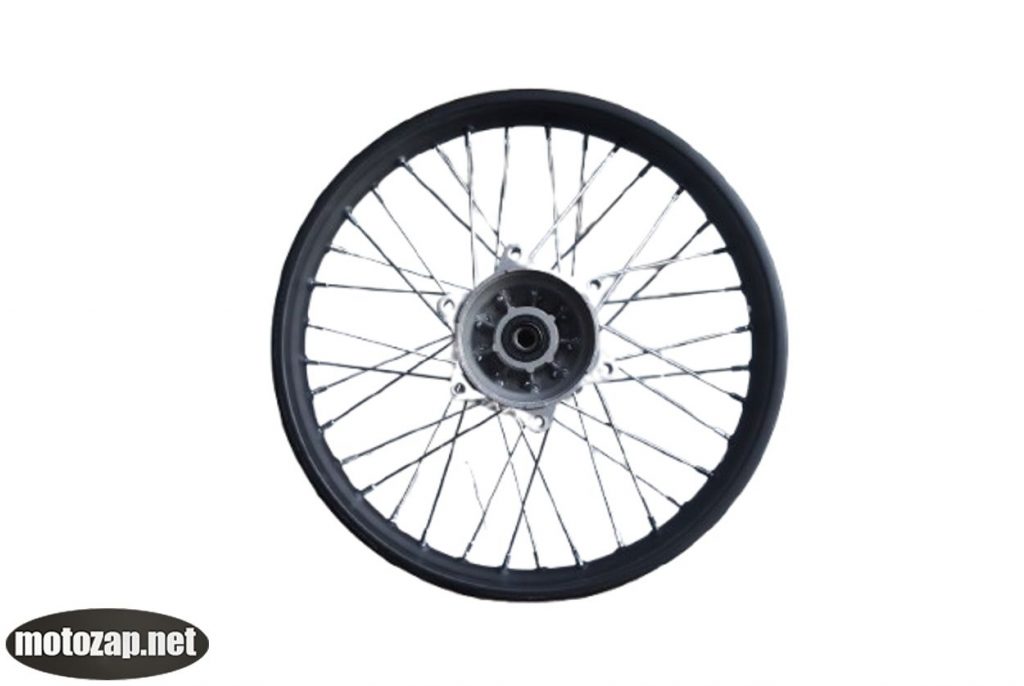 Диск заднього колеса 18 спиця металевий ЕНДУРО KAYA 512-412 18*12,15 (6 болт кріпл. зірочки, чорний)