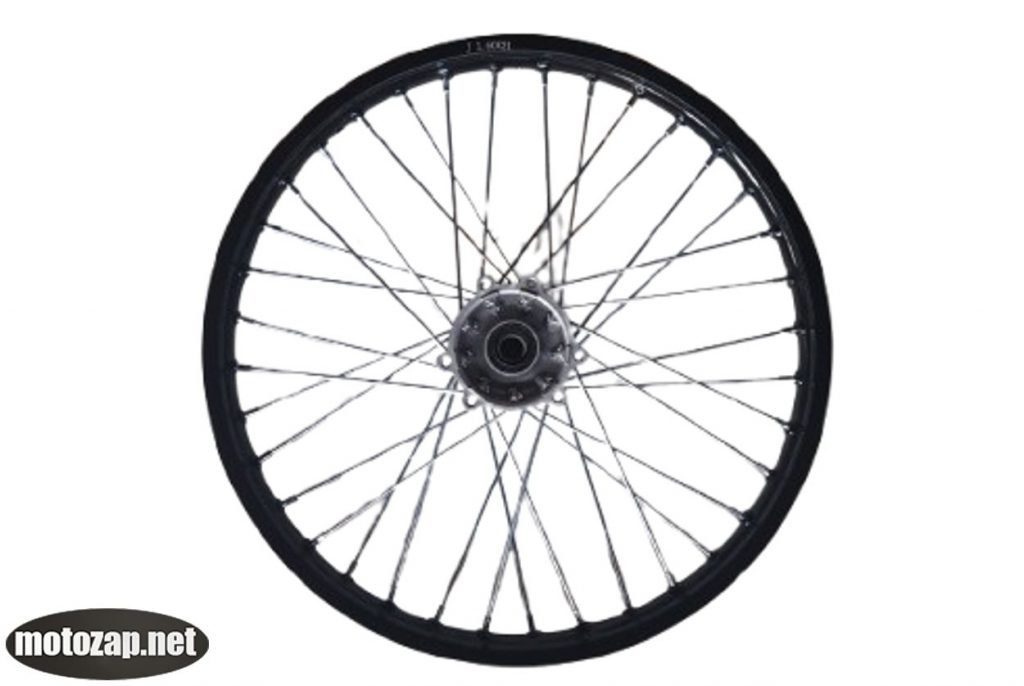 Диск переднього колеса 21 спиця алюмінієвий ЕНДУРО KAYA612 (чорний) 6 болтів кріпл. гальм. диска