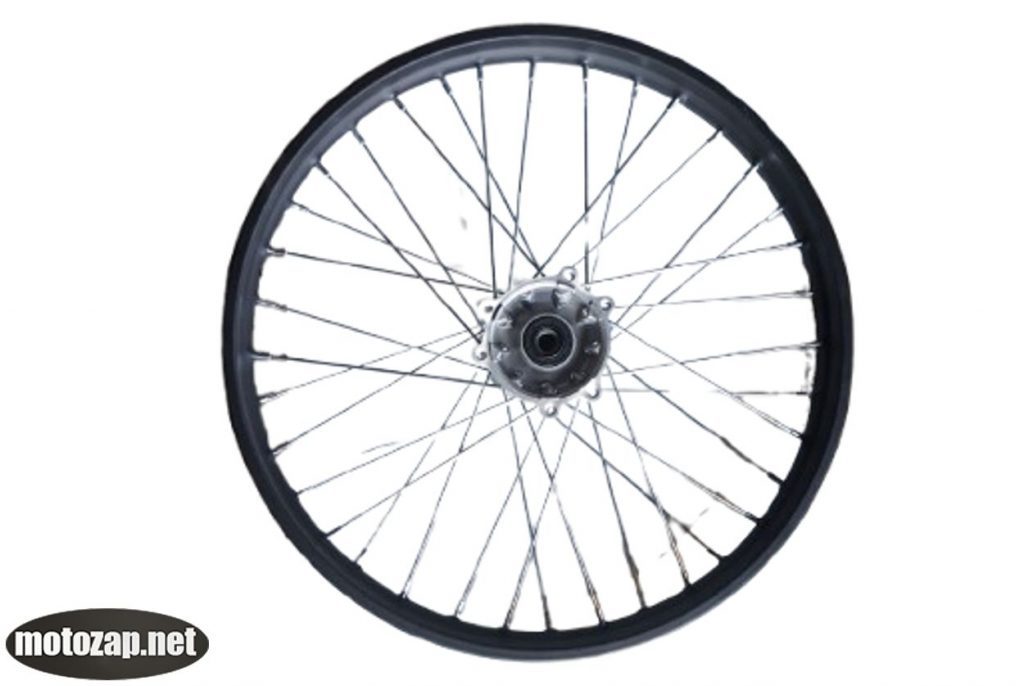 Диск переднього колеса 21 спиця металевий ЕНДУРО KAYA512-412 (чорний) 6 болтів кріпл. гальм. диска