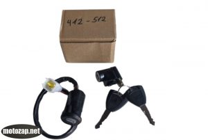 Замок запалювання (голий) KAYA 512-412 +замикання рами