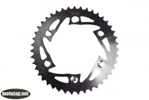 Зірочка задня ЕНДУРО KAYA CRF спиця колесо 6 отворів 520*43 D=125/150 (45сталь)