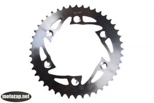 Зірочка задня ЕНДУРО KAYA CRF спиця колесо 6 отворів 520*44 D=125/150 (45сталь)