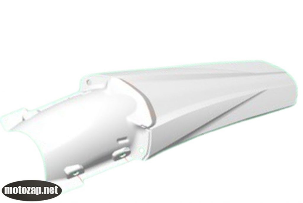 Пластик ЕНДУРО KAYA 512-412 обід сидіння (задній пластик)