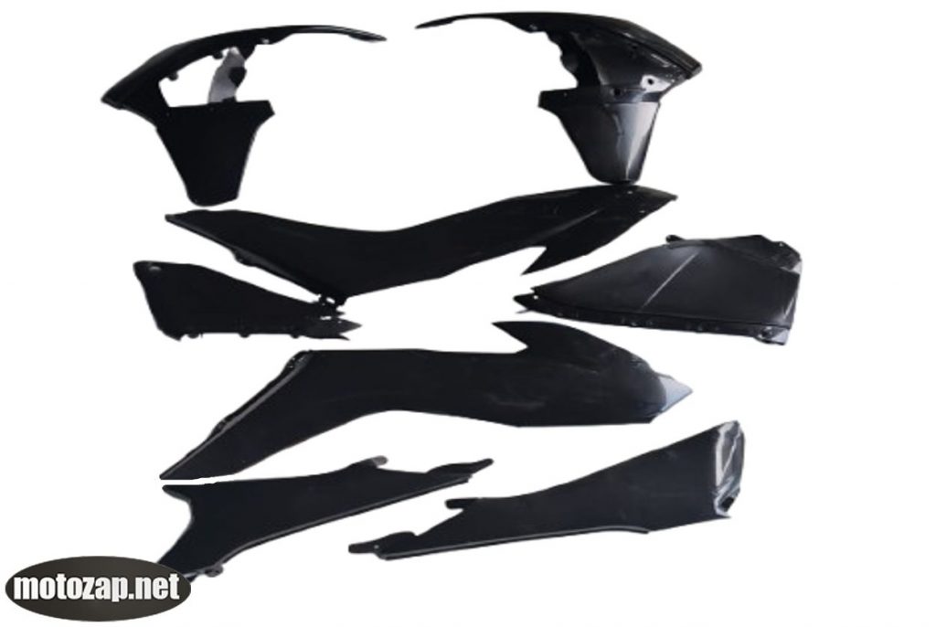 Пластик ЕНДУРО KAYA 612 боковий бака, сидіння Л+П 8шт к-кт