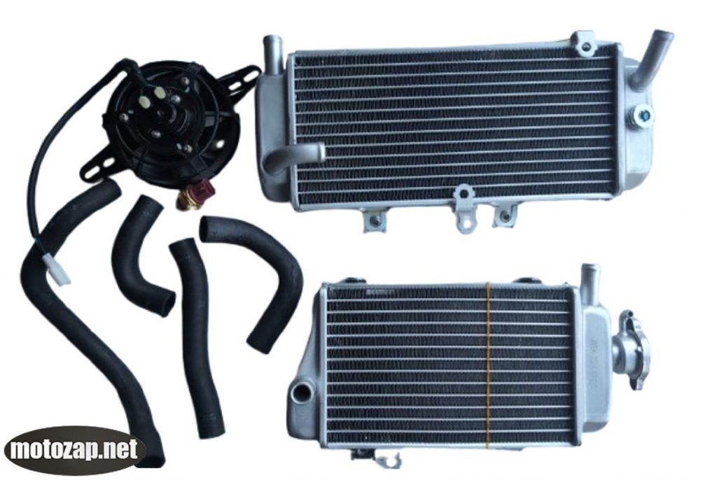 Радіатори 2шт комплект ЕНДУРО KAYA 612 (+вентилятор +датчик температури)