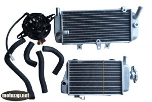 Радіатори 2шт комплект ЕНДУРО KAYA 612 (+вентилятор +датчик температури)