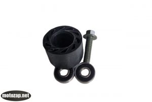 Ролик натягувач приводного цепа ЕНДУРО KAYA +2 підшипники +болт (чорний)