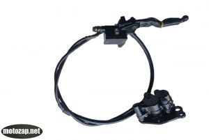 Гальмо переднє в зборі ЕНДУРО KAYA 512-412 машинка верхня з супортом з шлангом