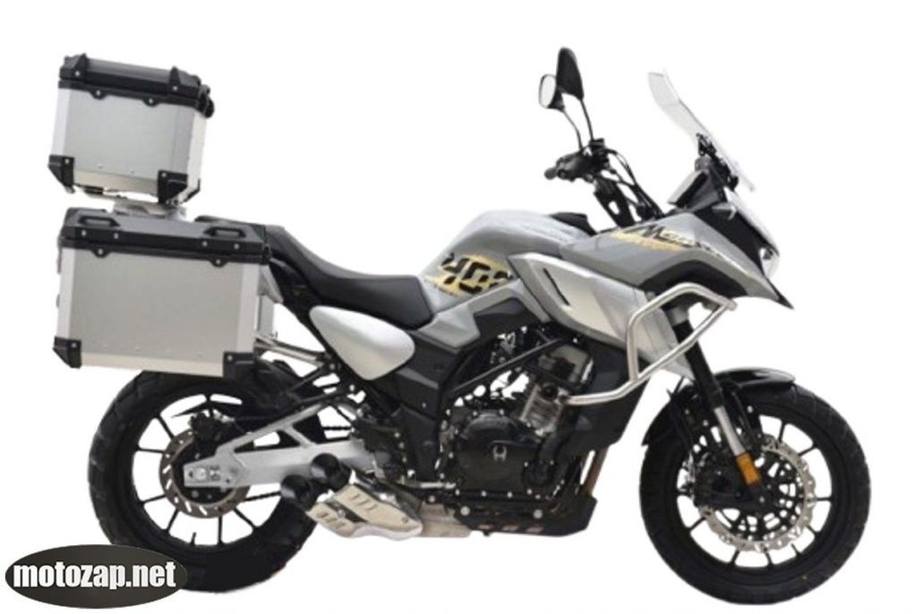 1.Мотоцикл SENKE MONSTER SK400-KV+3 кофри, двигун інжектор 401куб 2 циліндри, 4х-тактний