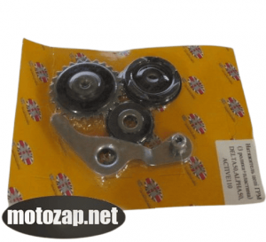 Натягувач цепа ГРМ (3 ролики з ричагом, на блістері) Alpha Delta Active