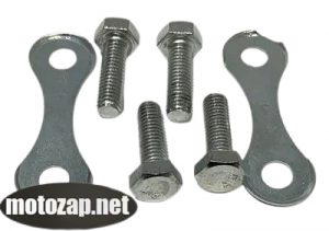 Болти кріплення задньої зірочки з пластинами 4шт Alpha Delta