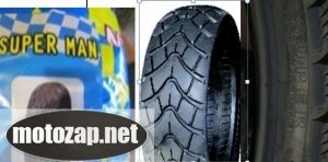 Покришка Тайвань SUPER 120/70-12 TL безкамерка стріла ялинка