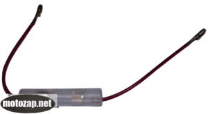 Запобіжник у корпусі мотоцикл круглий з проводом