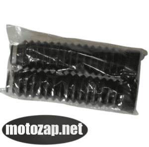 Пильники переднього амортізатора к-кт мотоцикл CG/CB Viper (чорні) L190 d30 D45