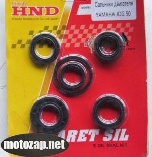 Сальники двигуна скутер YAMAHA JOG 3KJ-2T STELS50 комплект (на блістері)