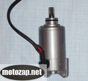 Стартер мотоцикли CG/CB 125/150/200куб 9 шлиців (білий товстий)