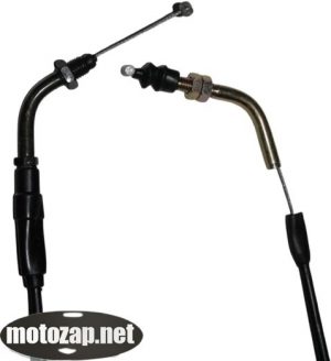 Трос газу скутер GY6 4Т 50куб 1,95 Гайка/Гайка