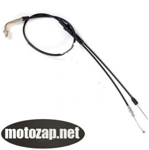 Трос газу мотоцикл CG/CB 150/250куб (подвійний карбюратор з прискорювачем)
