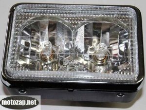 Фара мотоцикл Viper (2 лампочки)
