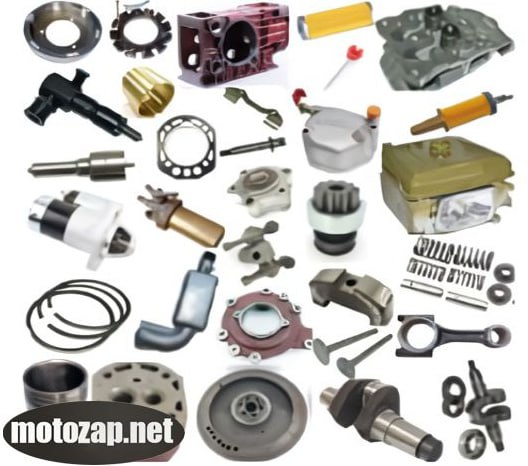Запчастини до мотоблоків, мототракторів
