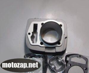 Поршнева (ЦПГ) Циліндр з поршнем мотоцикл CB 150куб Viper (сіра) (Ø62.0, p-15, h-69)