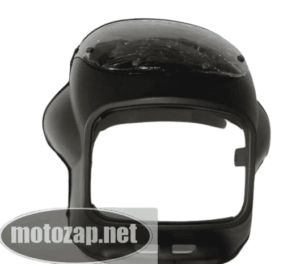 Пластик Viper ZS125J обтічник фари з склом чорний