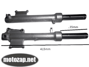 Амортизатор передній скутер Grand Prix 31mm (пір'я вилки) к-кт 2 шт
